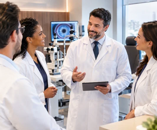Equipe médica do SEUMED Hospital de Olhos