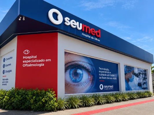 Fachada do SEUMED Hospital de Olhos